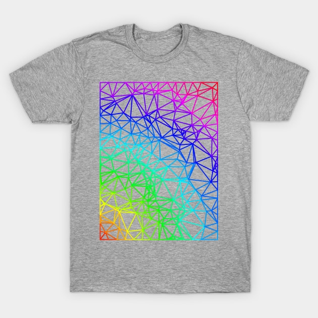 Gradient Color Mesh T-Shirt by TRIME